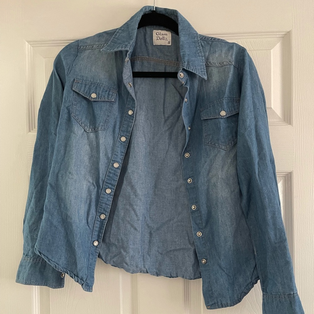 Denim Button Down